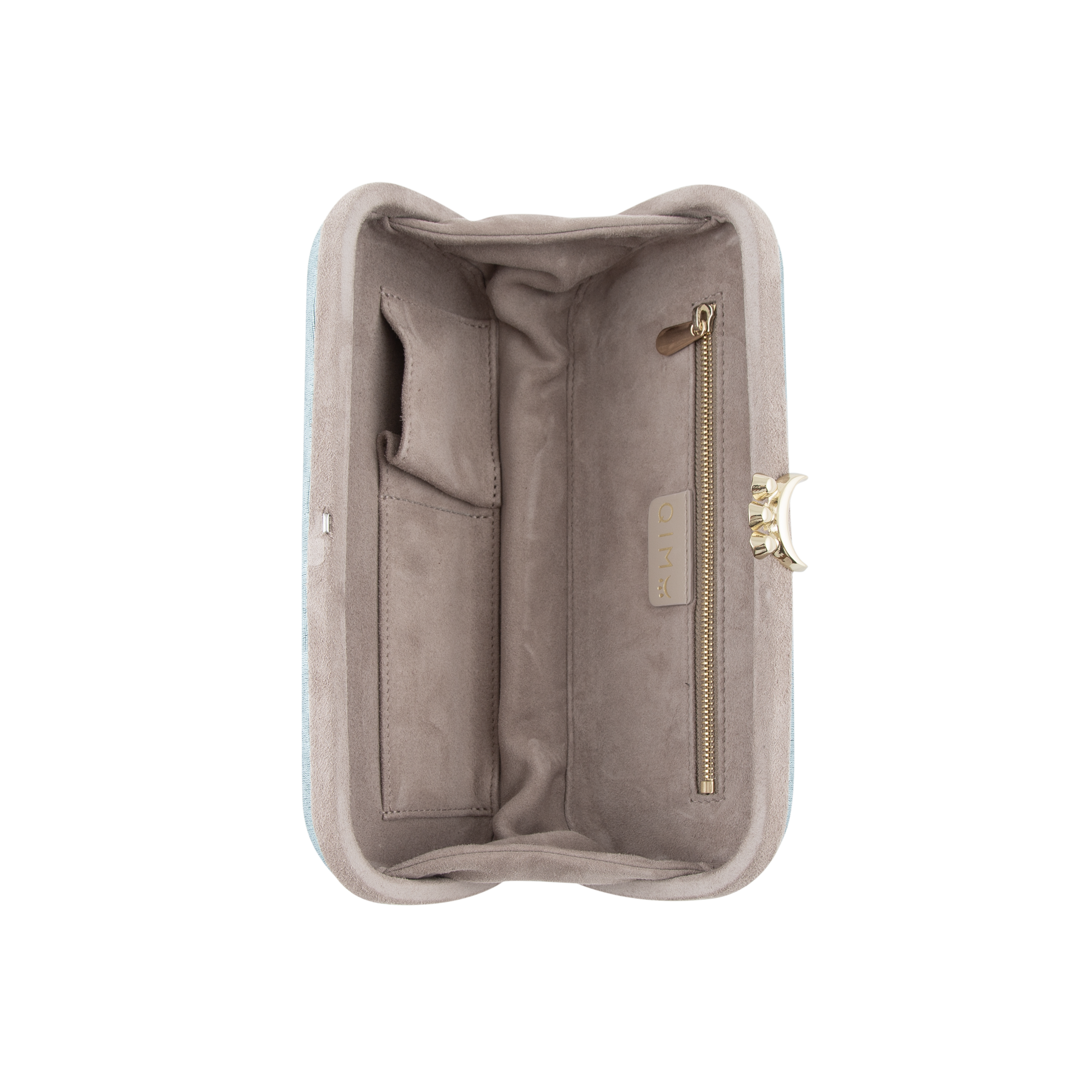 CLEA Minaudiere Clutch - Azure