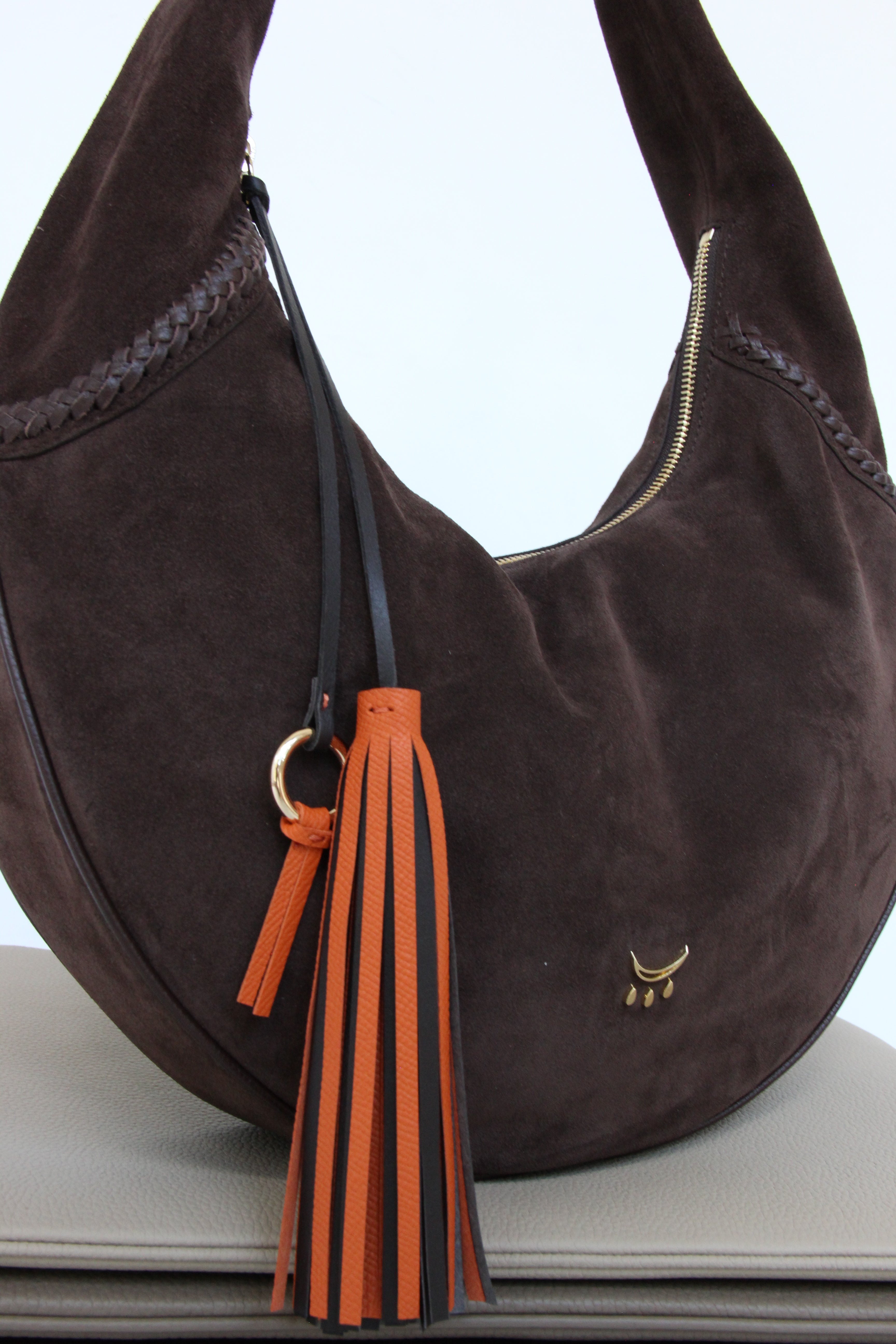 Freya Maxi - Bitter Brown Suede