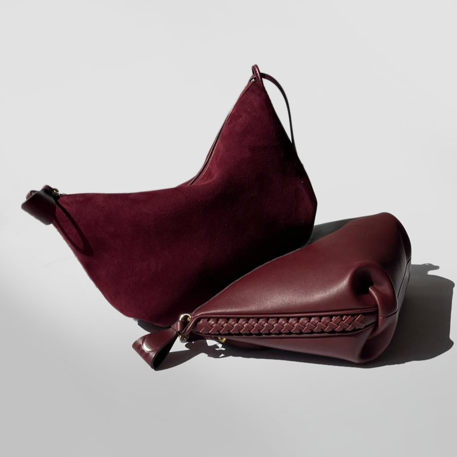 LUNA - MERLOT SUEDE