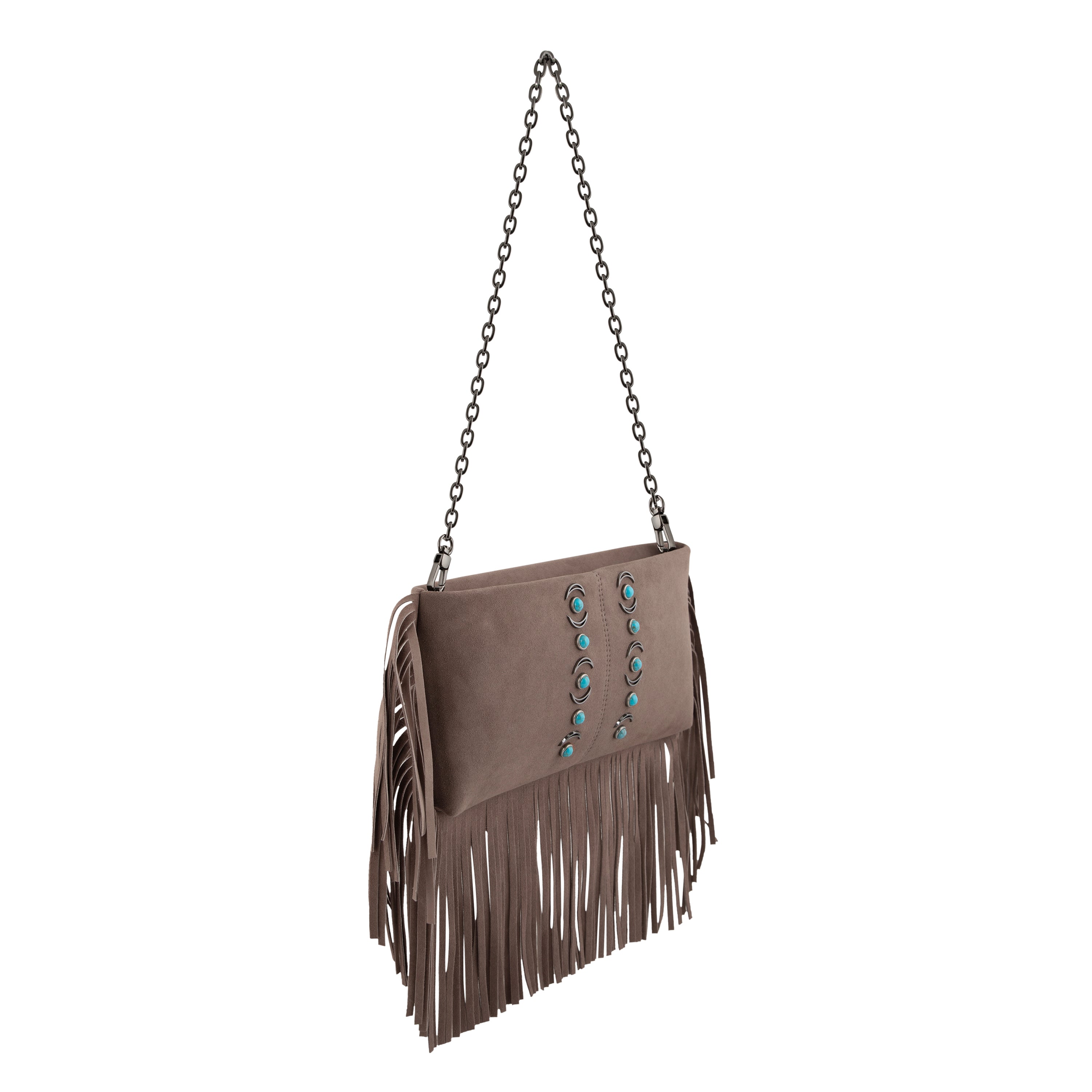 HERA - SAND SUEDE FRINGE