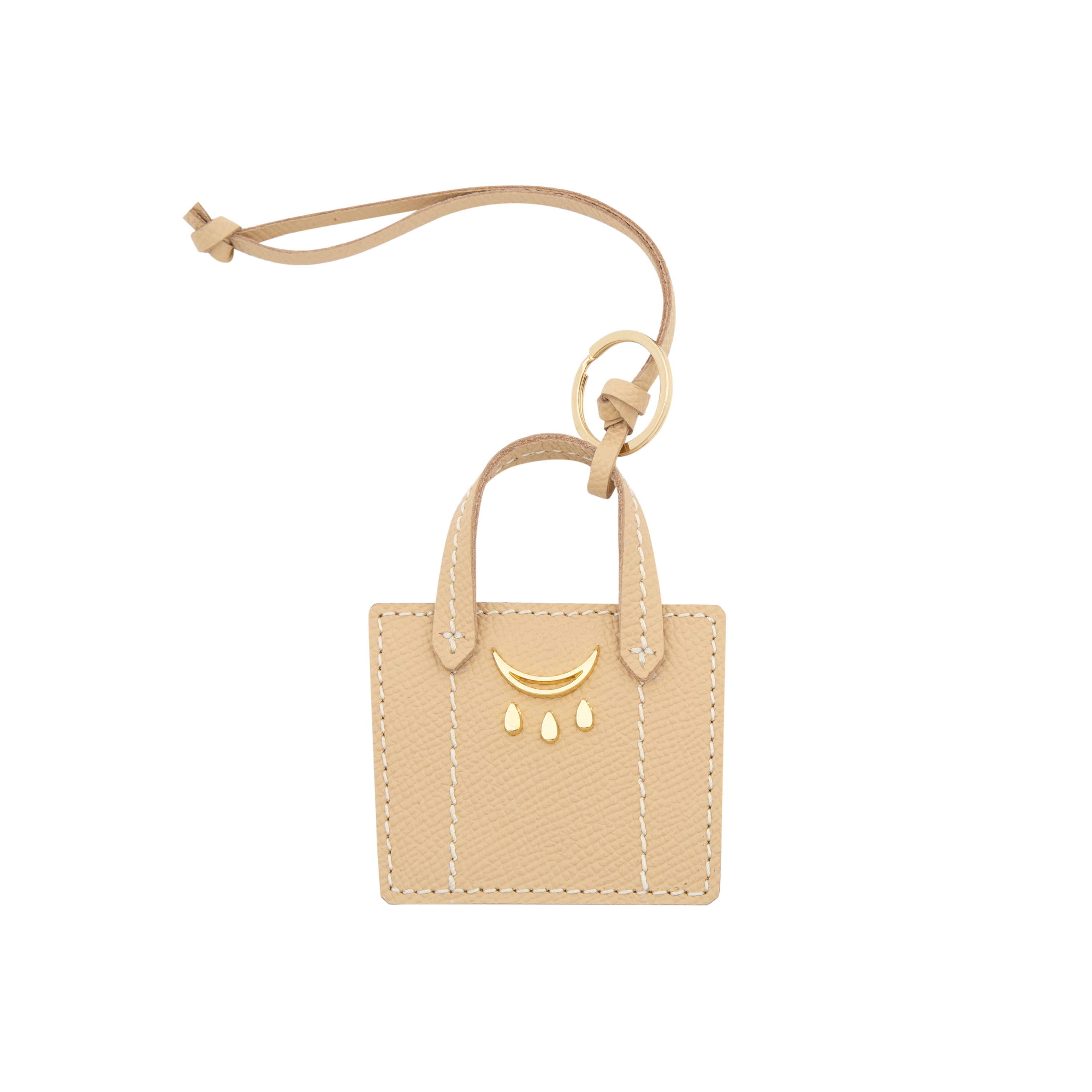 QIMU Bag Charm - Beige