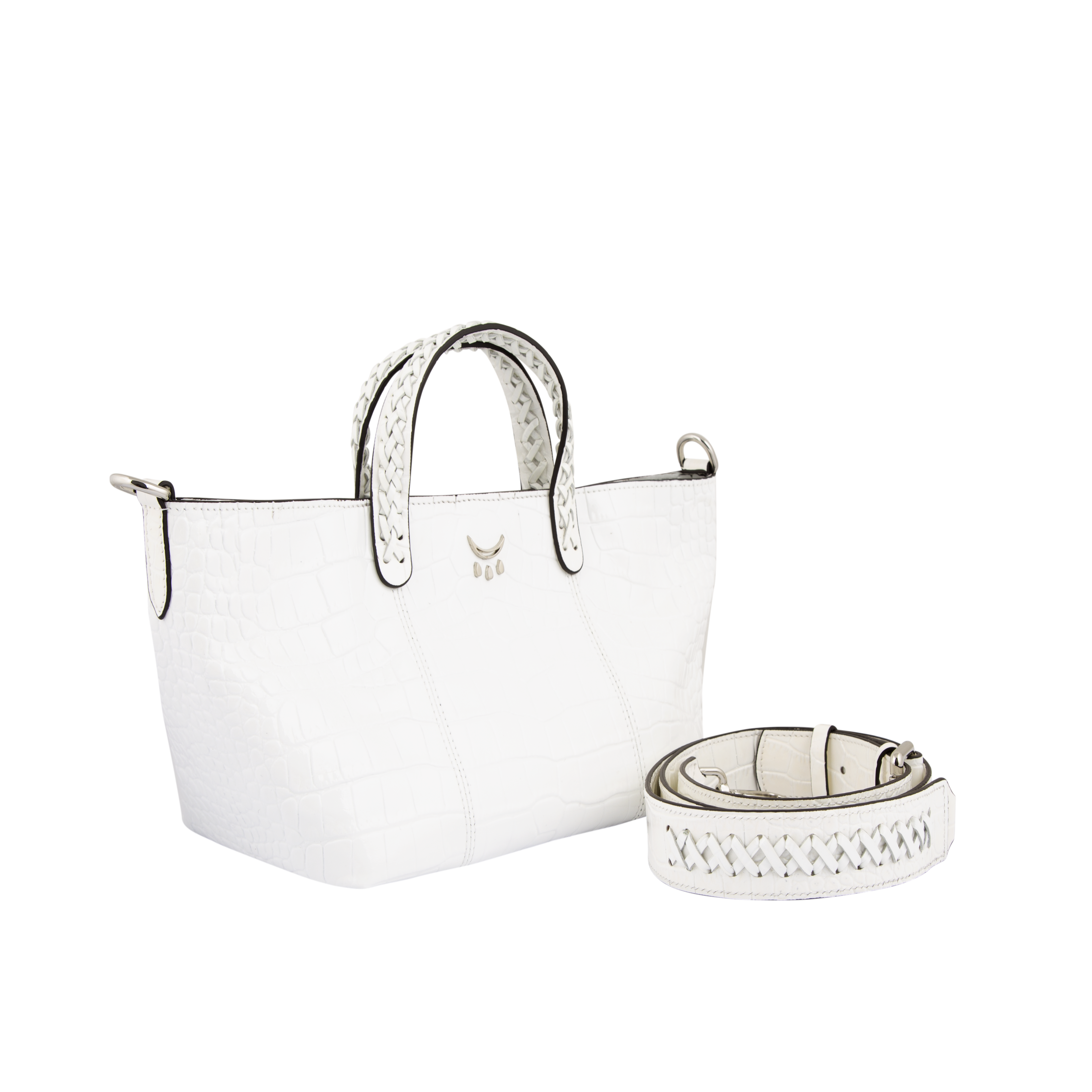 Mini Hemithea - White Croco