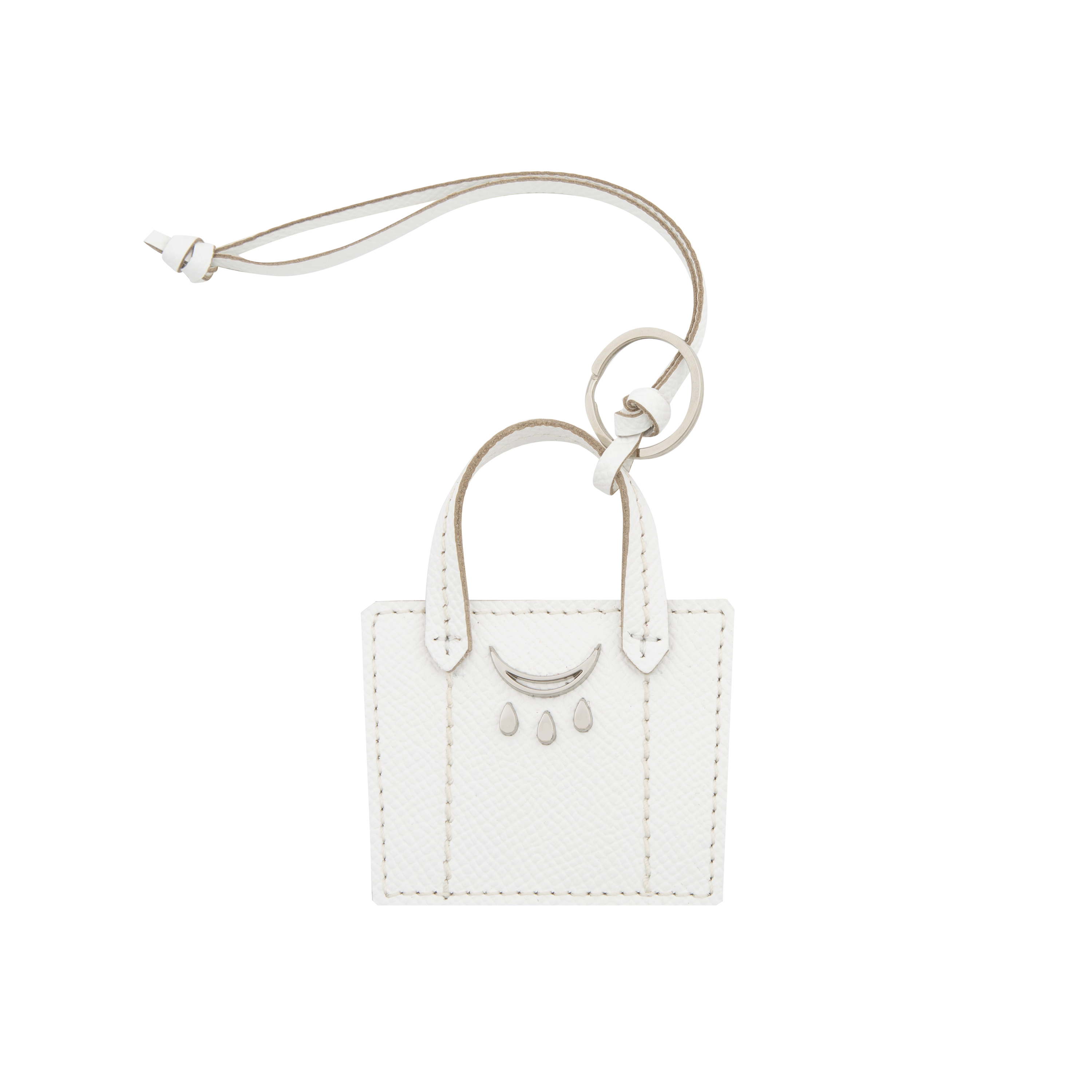 QIMU Bag Charm - White