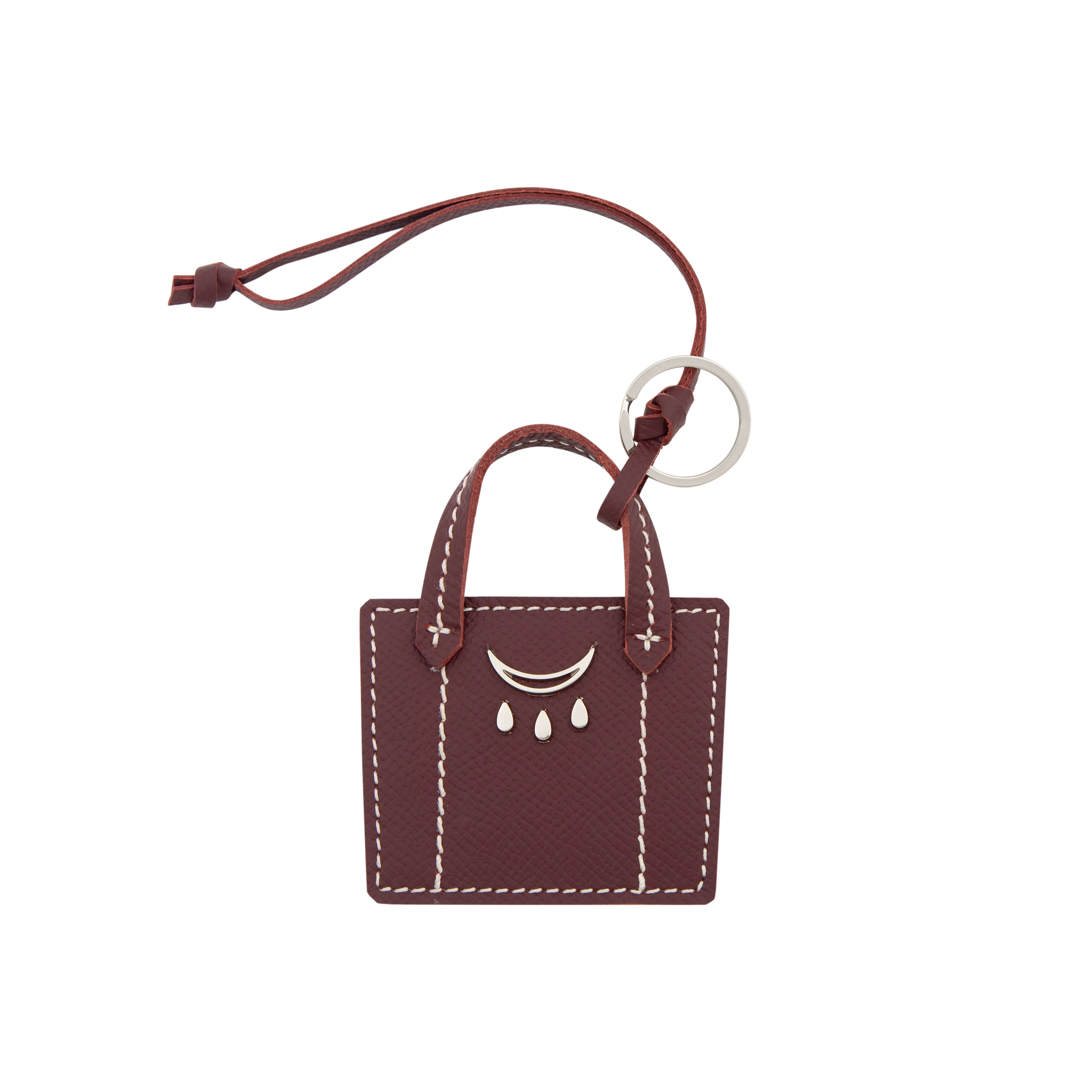 QIMU Bag Charm - Merlot