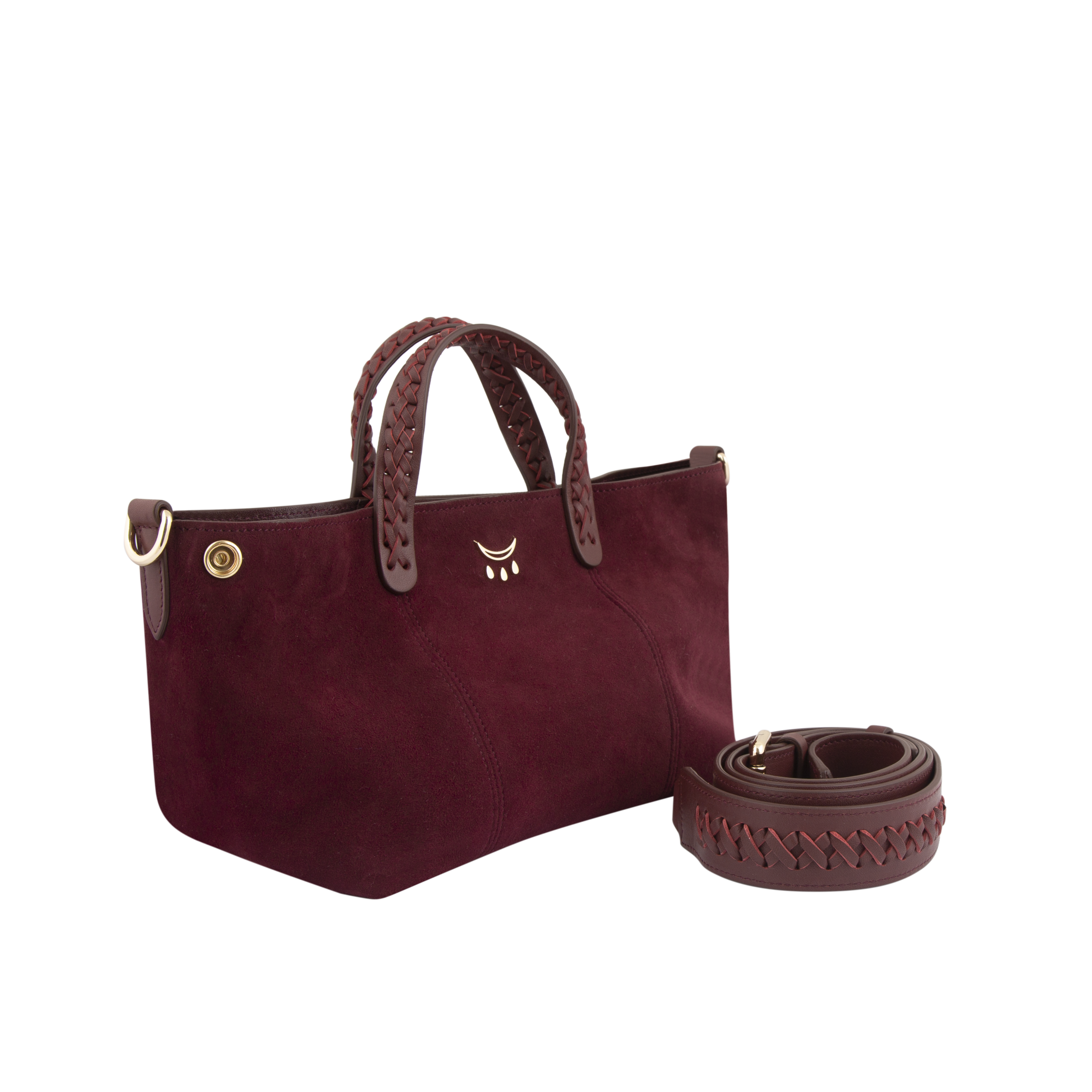 Mini Hemithea - Merlot Suede