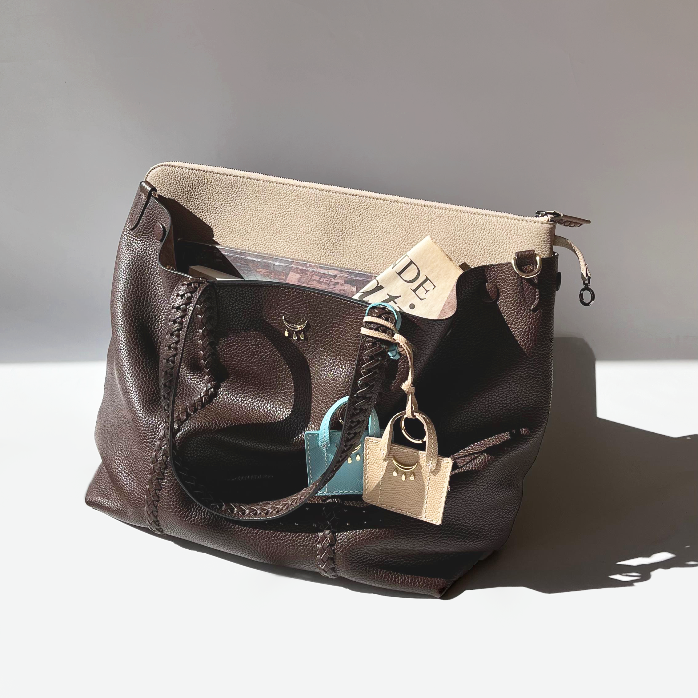 QIMU Bag Charm - Etoupe